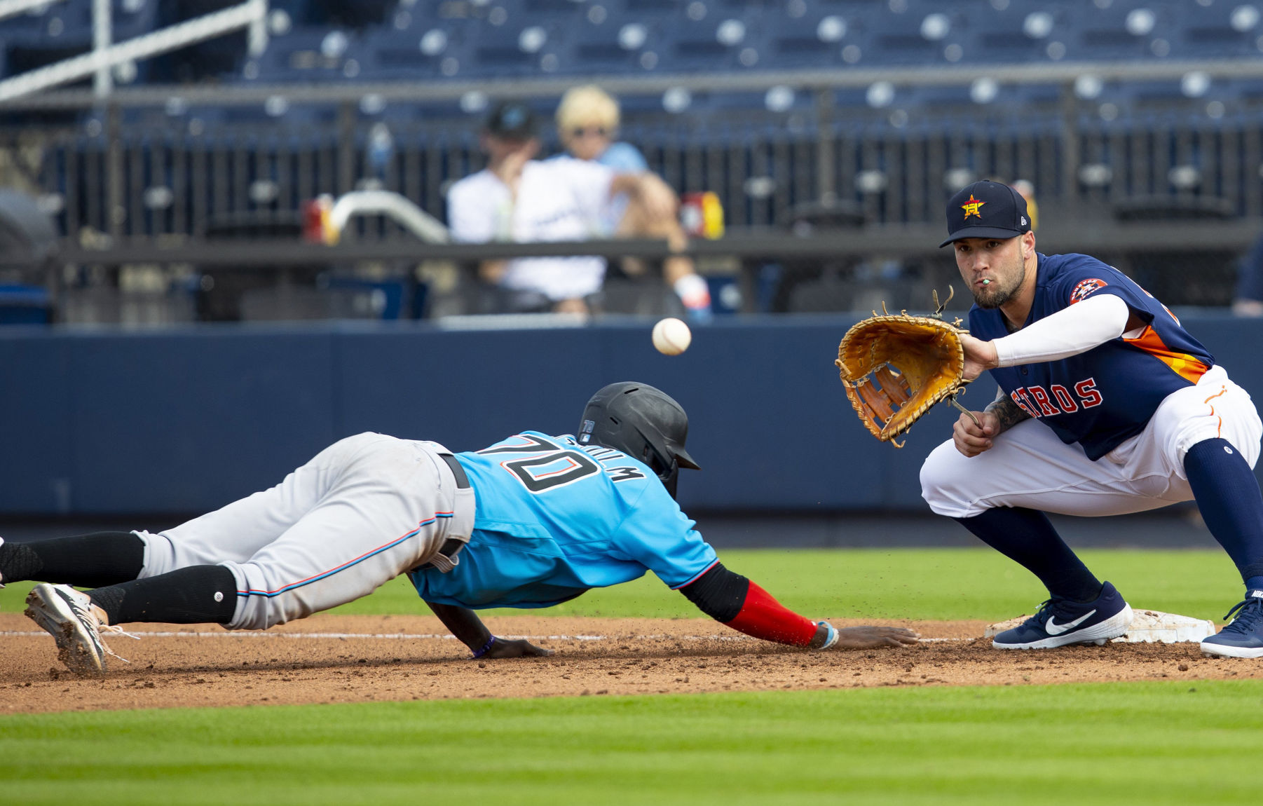 There would be no one around to boo the Astros